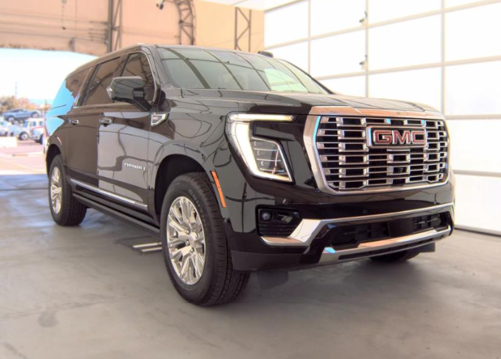 2026 GMC Yukon XL Denali — front 3/4 view 2